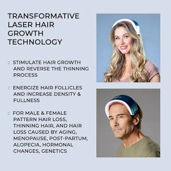 Hairmax Hair Growth Laser Band (FDA Cleared) 雷射生髮帽 3