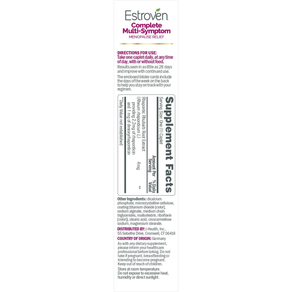 Estroven Complete Multi-Symptom Menopause Supplement for Women 更年期保健食品 3