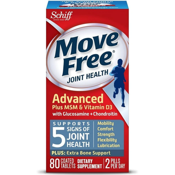 Move Free Advanced Plus MSM and Vitamin D3 關節保健食品 1