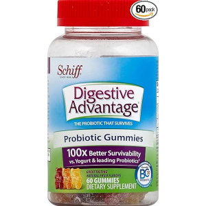 Schiff Sustenex Probiotic Gummies Assorted Fruit Flavors 益生菌