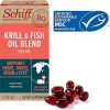 Schiff Omega-3 500mg Fish Oil + Krill Oil Blend Softgels (40 count in a bottle) 魚油磷蝦油保健食品 5