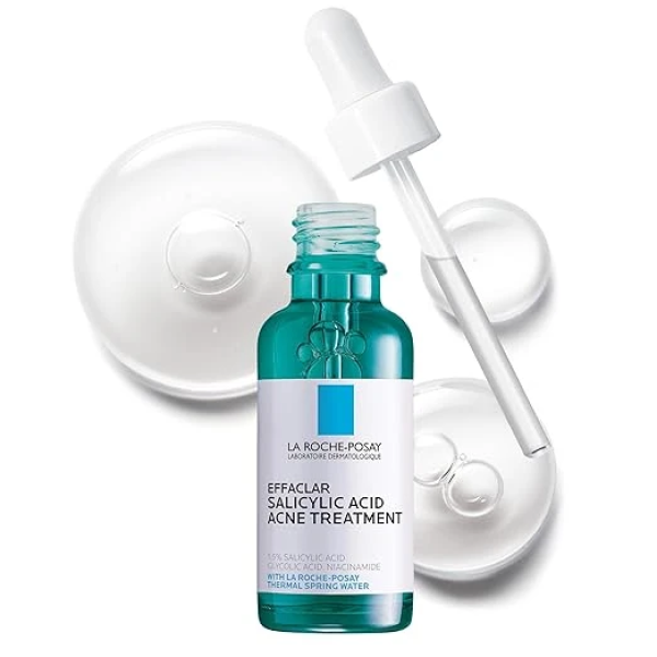 La Roche-Posay Effaclar Salicylic Acid Acne Treatment to Minimize Pores 理膚寶水 精華液 1