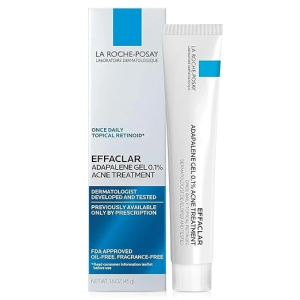 La Roche-Posay Effaclar Adapalene Gel 0.1% Acne Treatment 理膚寶水 抗痘凝膠 1