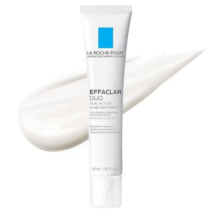 La Roche-Posay Effaclar Duo Dual Action Acne Spot Treatment Cream with Benzoyl Peroxide Acne Treatment 理膚寶水 抗痘保養品