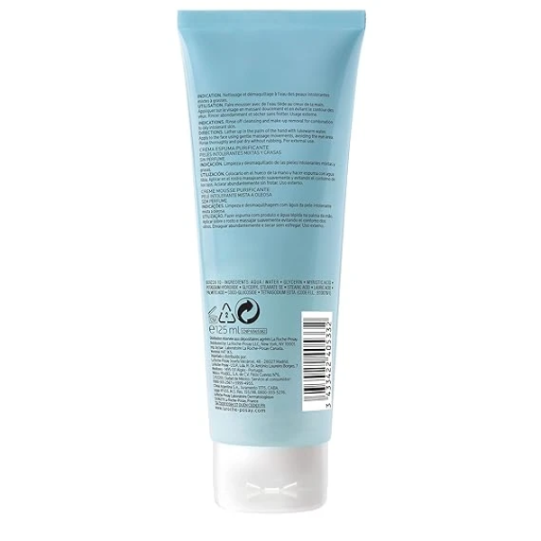 La Roche-Posay Toleriane Purifying Foaming Cream Cleanser for Oily Skin 理膚寶水 洗面乳 2