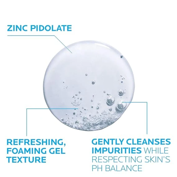 La Roche-Posay Effaclar Purifying Foaming Gel Cleanser for Oily Skin 理膚寶水 青春潔膚凝膠 3