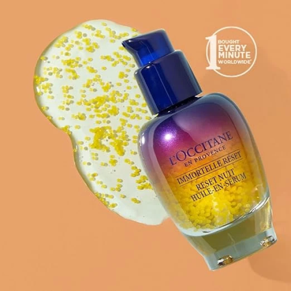 L'Occitane Immortelle Overnight Reset Oil-In-Serum 歐舒丹 蠟菊煥活雙效精華 2