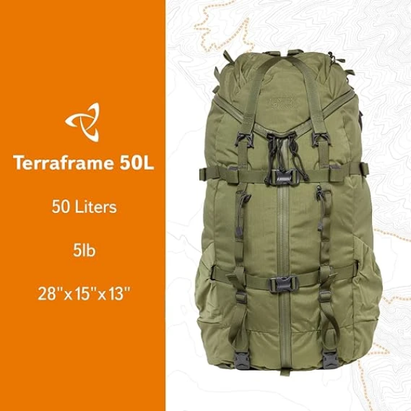 Mystery Ranch Terraframe 3-Zip 50 Backpack 神秘農場 登山背包 2