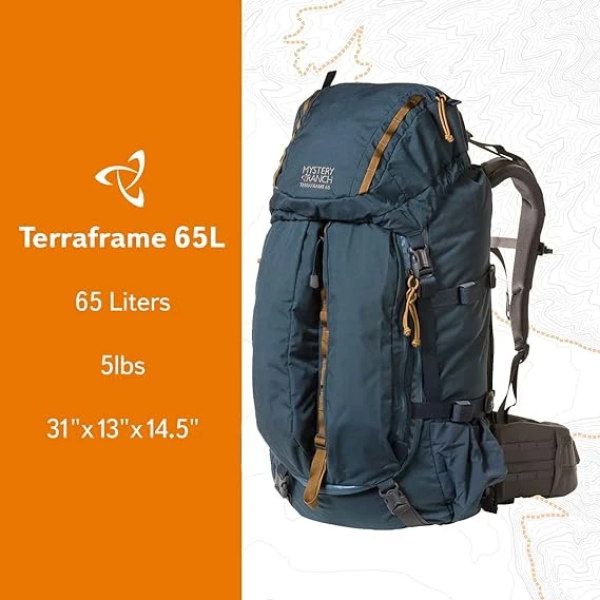 Mystery Ranch Terraframe 3-Zip 65 Backpack 神秘農場 登山背包 2