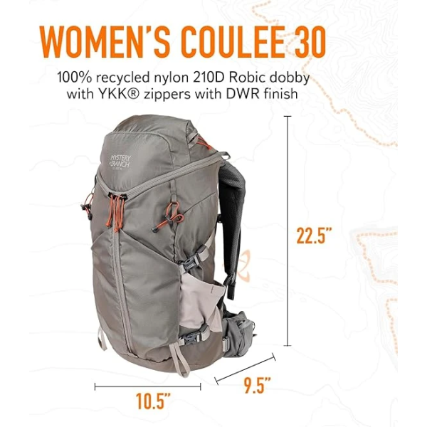 Mystery Ranch Women's Coulee 30 Backpack -Lightweight Hiking Daypack 神秘農場 登山背包 3
