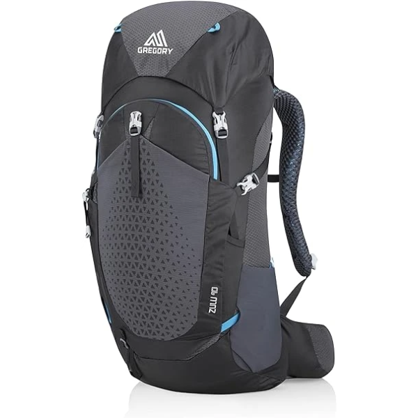 Gregory Mountain Products Zulu 40 Backpacking Backpack Ozone Black Small/Medium 登山背包 1