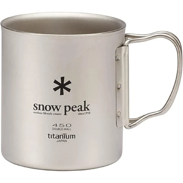 Snow Peak Titanium Double-Wall Mug 鈦杯 1