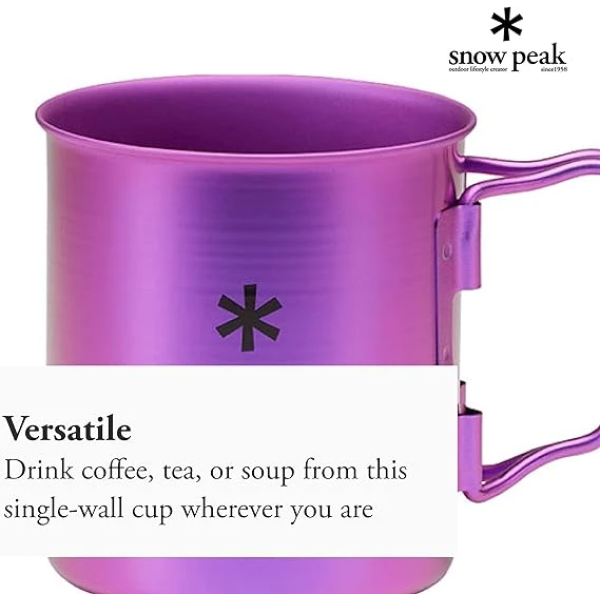 Snow Peak Titanium Single-Wall Cup 鈦杯 3