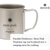 Snow Peak Titanium Single-Wall Cup 鈦杯 4