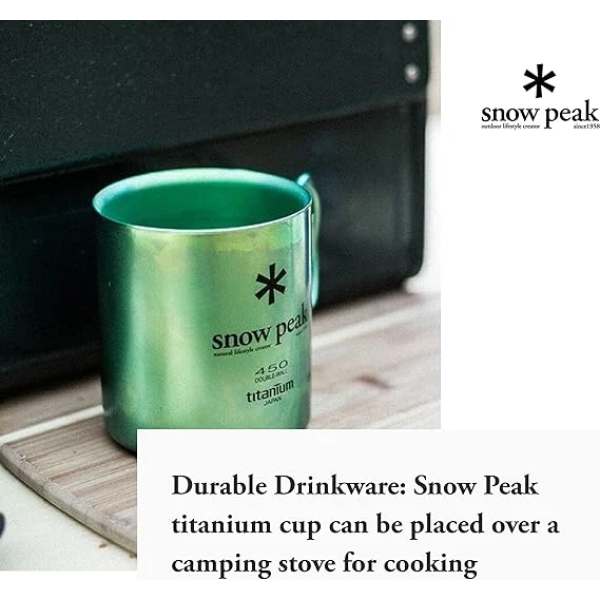Snow Peak Titanium Single-Wall Cup 鈦杯 2