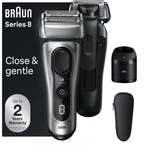 Braun Series 8 Electric Shaver with 5 in 1 SmartCare Center Galvano Silver 電動刮鬍刀