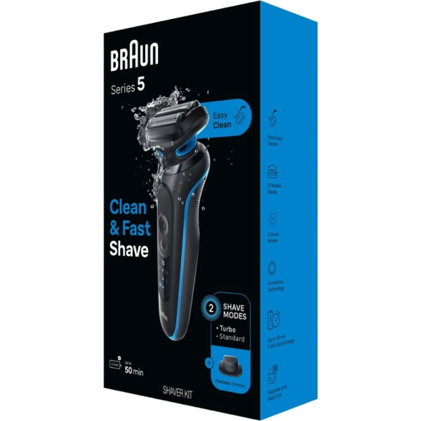 Braun Series 5 Wet/Dry Electric Shaver Blue 電動刮鬍刀 3
