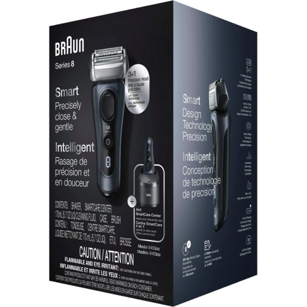 Braun Series 8 8453cc Wet/Dry Electric Shaver Grey 電動刮鬍刀 2