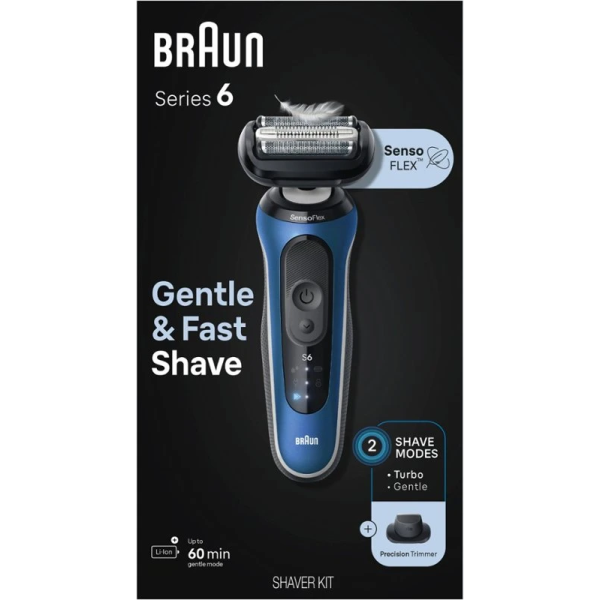 Braun Series 6 Wet/Dry Electric Shaver Blue 電動刮鬍刀 2