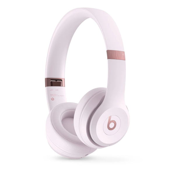Beats Solo 4 On-Ear Wireless Headphones Cloud Pink 1