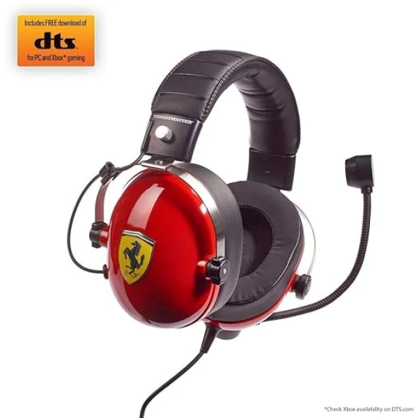 Thrustmaster T.Racing Scuderia Ferrari DTS Edition 圖馬斯特 法拉利版耳機 1