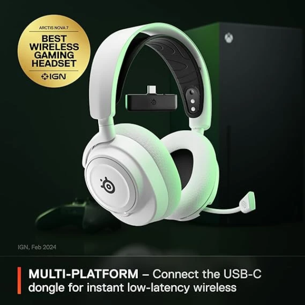SteelSeries Arctis Nova 7X Wireless Multi-Platform Gaming Headset 賽睿 無線電競耳機麥克風 2