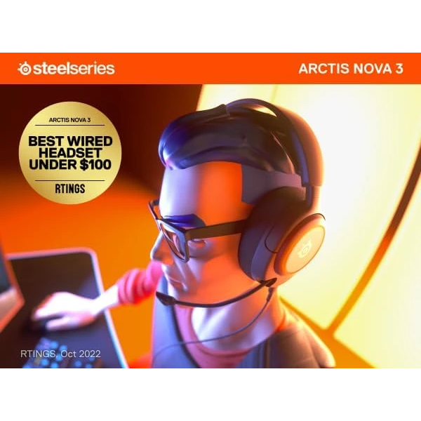 SteelSeries New Arctis Nova 3 Multi 輕量型電競耳機麥克風 3