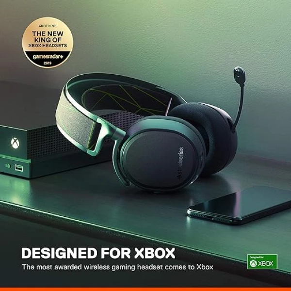 SteelSeries Arctis 9X Wireless Gaming Headset 無線電競耳機麥克風 2