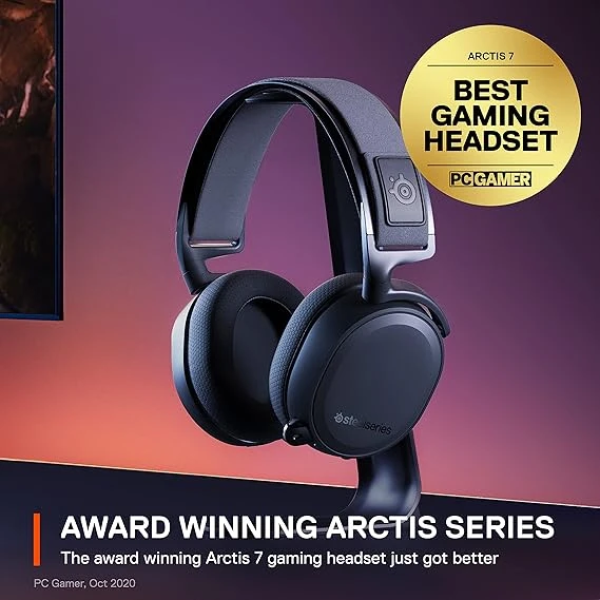 SteelSeries Arctis 7+ Wireless Gaming Headset 無線電競耳機麥克風 2