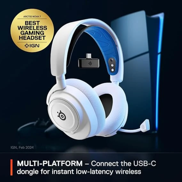 SteelSeries Arctis Nova 7P Wireless Multi-Platform Gaming Headset 無線電競耳機麥克風 2