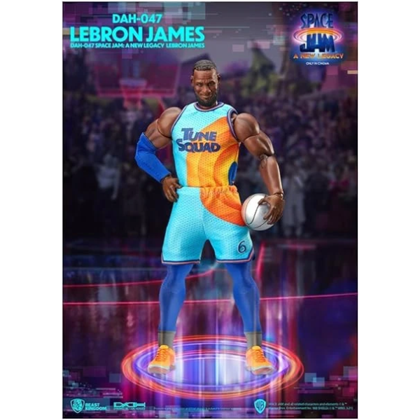 Beast Kingdom Space Jam: A New Legacy: Lebron James DAH-047 Dynamic 8ction Heroes Action Figure,Multicolor 野獸國 公仔 1