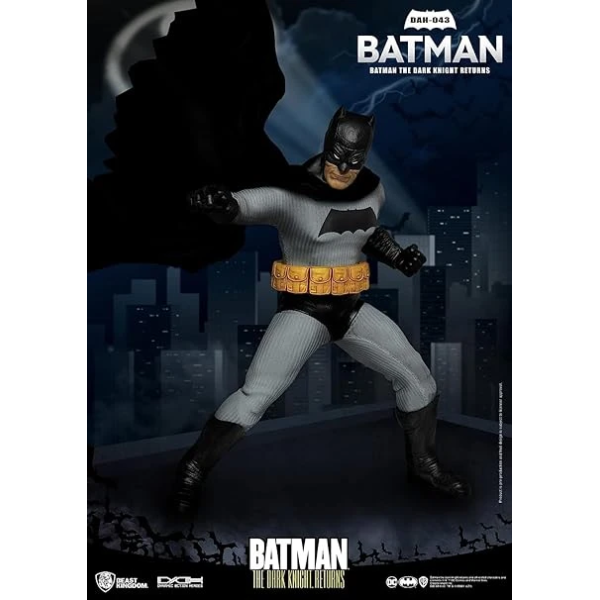 Beast Kingdom The Dark Knight Returns: Batman DAH-043 Dynamic 8-ction Heroes Action Figure, Multicolor 野獸國 蝙蝠俠公仔 2