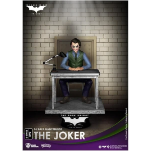Beast Kingdom The Dark Knight Trilogy: The Joker DS-092 D-Stage 6 Inch Statue, Multicolor 野獸國 小丑公仔