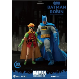 Beast Kingdom The Dark Knight Returns: Batman & Robin DAH-044 DX Dynamic 8ction Action Figure, Multicolor 野獸國 蝙蝠俠公仔