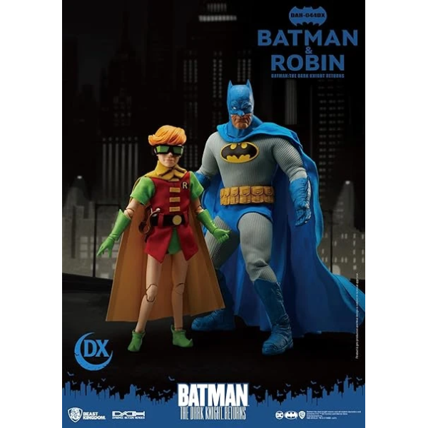 Beast Kingdom The Dark Knight Returns: Batman & Robin DAH-044 DX Dynamic 8ction Action Figure, Multicolor 野獸國 蝙蝠俠公仔 2