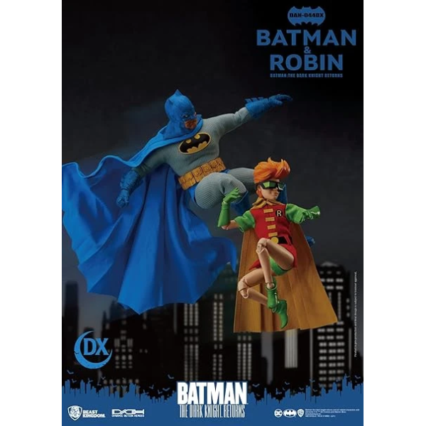 Beast Kingdom The Dark Knight Returns: Batman & Robin DAH-044 DX Dynamic 8ction Action Figure, Multicolor 野獸國 蝙蝠俠公仔 3