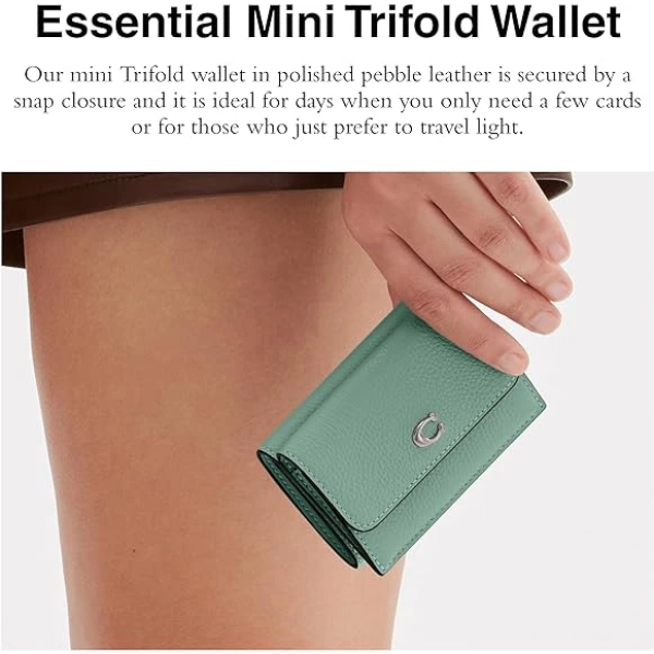 Coach Essential Mini Trifold Wallet 2