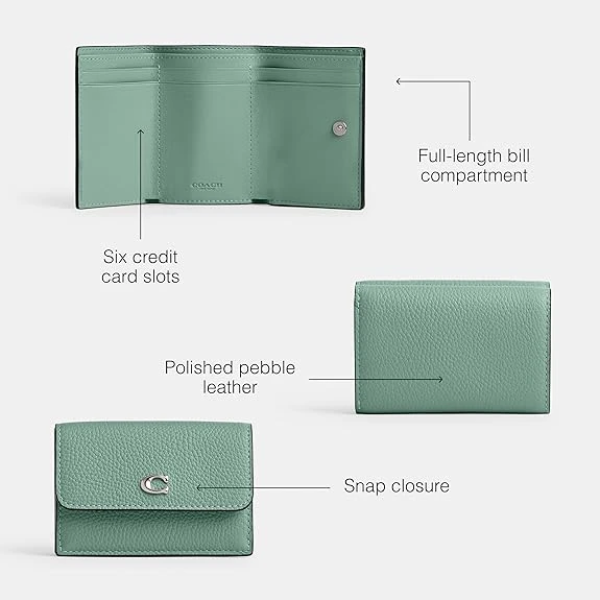 Coach Essential Mini Trifold Wallet 3