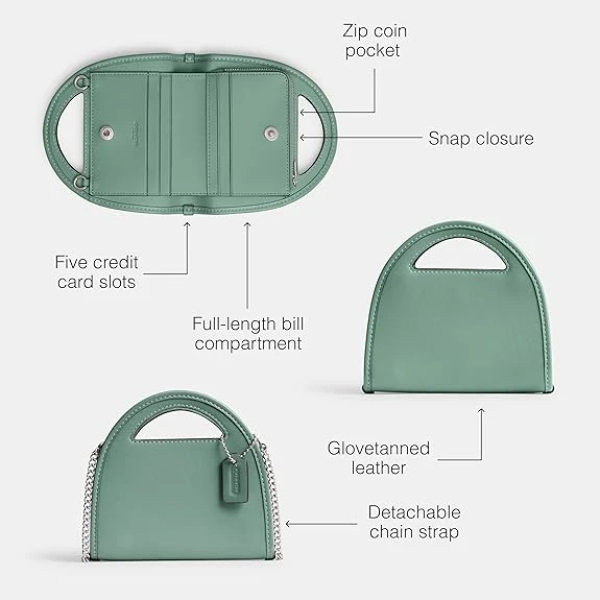 Coach Men's Top Handle Card Case 3