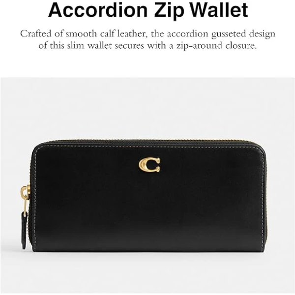 Coach Slim Accordion Zip 2
