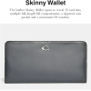 Coach Smooth Leather Skinny Wallet 5
