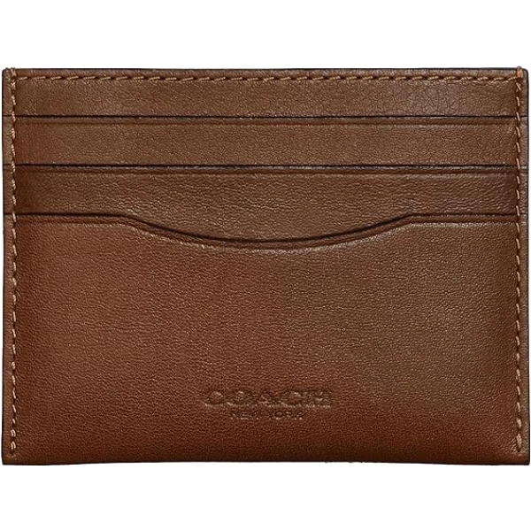 Coach Flat Card Case in Sport Calf 1