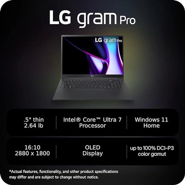 LG gram Pro 16-inch Thin and Lightweight Laptop 2