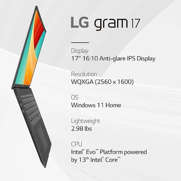 LG gram 17” Lightweight Laptop 2