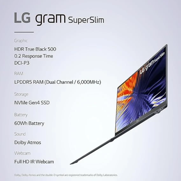 LG gram SuperSlim 15.6” OLED Laptop 3