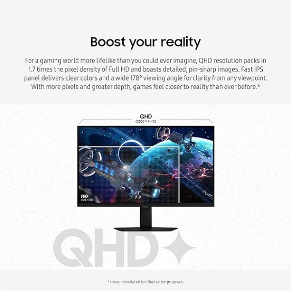 SAMSUNG 32-Inch Odyssey G50D Series QHD Fast IPS Gaming Monitor 三星 32吋電競螢幕 3