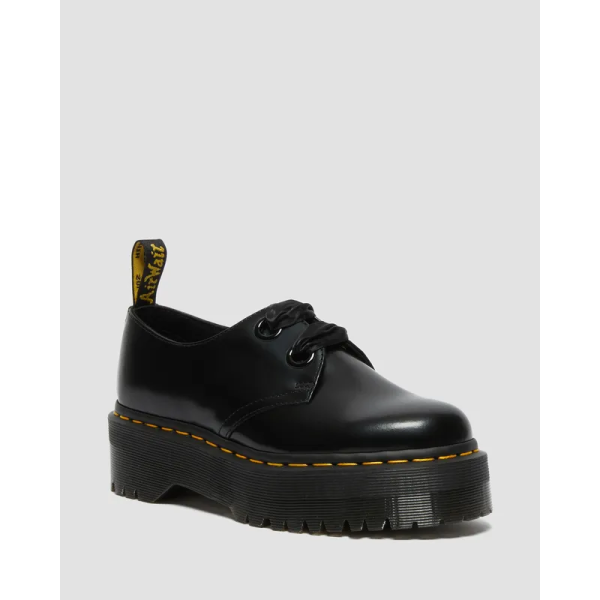 Dr. Martens HOLLY WOMEN'S LEATHER PLATFORM SHOES 馬汀鞋 1