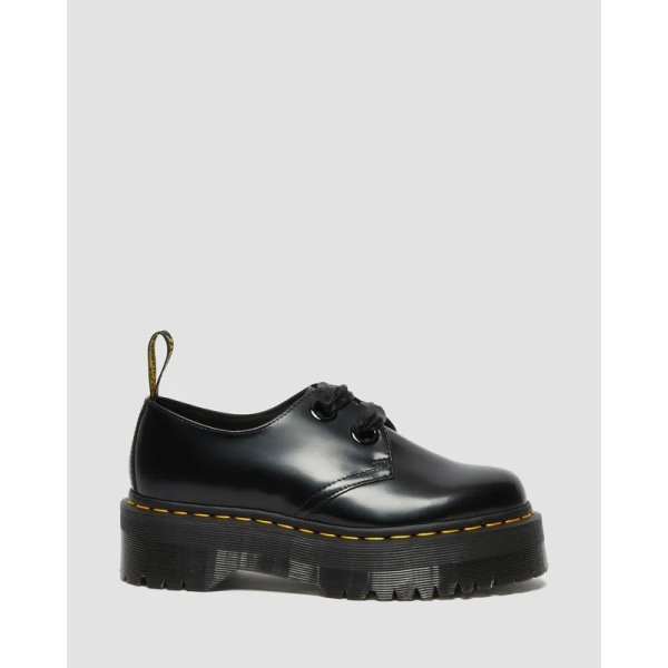Dr. Martens HOLLY WOMEN'S LEATHER PLATFORM SHOES 馬汀鞋 2