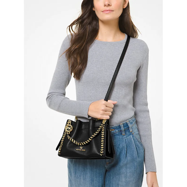 Michael Kors Mina Small Pebbled Leather Crossbody Bag mk斜背包 3