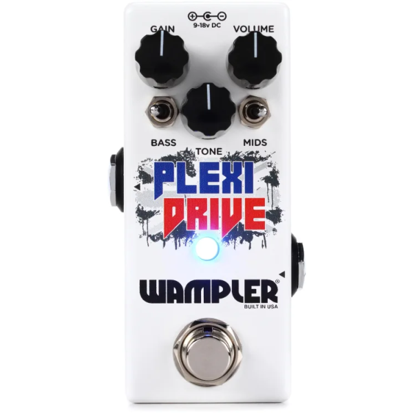 Wampler Plexi-Drive Mini Overdrive Pedal with 3 Patch Cables Bundle 效果器 2